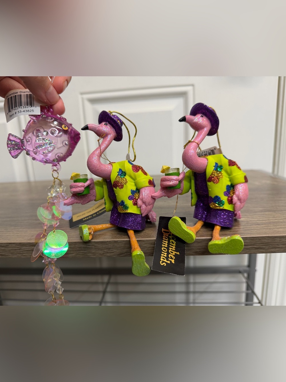 3 December Diamonds Ornaments